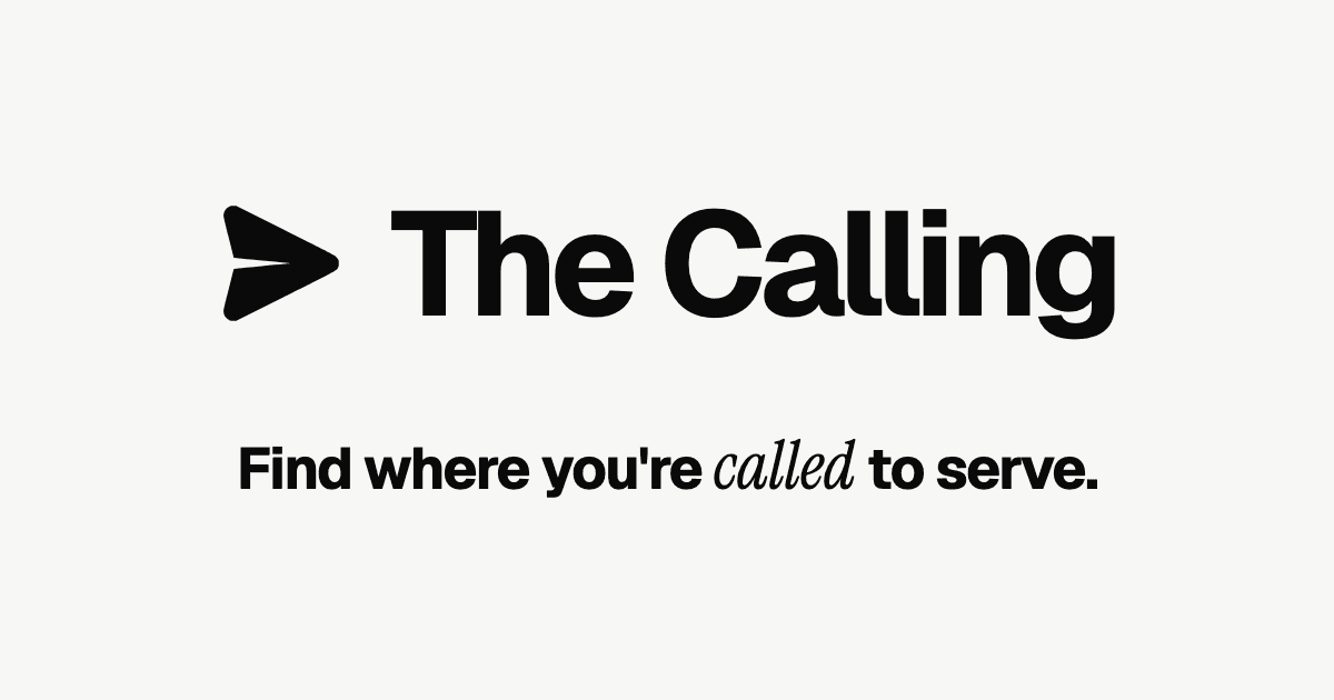 The Calling website preview